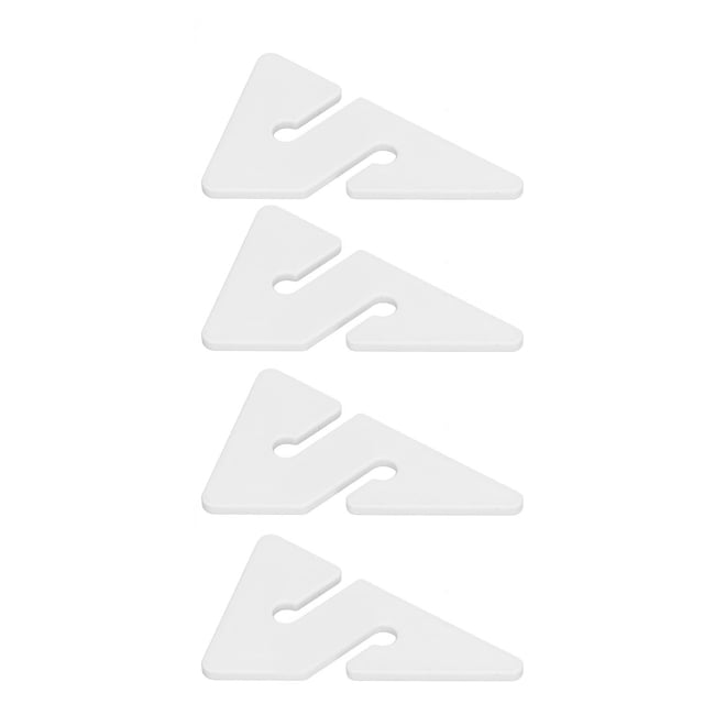 4Pcs Dive Line Marker, ABS Triangle Shape Wreck Cave Diving Guide Rope Indicator, with Compact Lightweight Design, for Technical Diving and Cave Wreck Diving