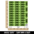 thumbnail image 2 of Show All Work Pencil School Teacher Sticker Set - Light Green - Gloss Finish - 1.5" Small, 2 of 7