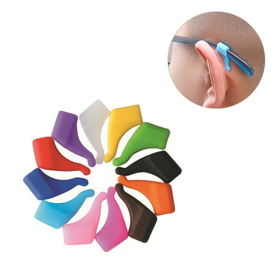BESTOYARD Back to School Spectacles Ear Grip Eyeglasses Anti-Slip Cover Silicone 24 Pair