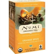 Numi, NUM10240, Orange Spice Organic White Tea, 16 / Box