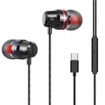 thumbnail image 1 of Auriculares Estéreo Con Cable Tipo C Auriculares Con Micrófono Para Xiaomi Mi6 Huawei P20 Smartphone Speravity EL013686-01, 1 of 6