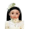 thumbnail image 3 of Aria 18inch Doll Green and Cream Dress Set | American Fashion World, 3 of 6