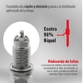 thumbnail image 5 of Caja Paquete Bujía C9E 10 piezas Triple electrodo Leiruki plateado, 5 of 5