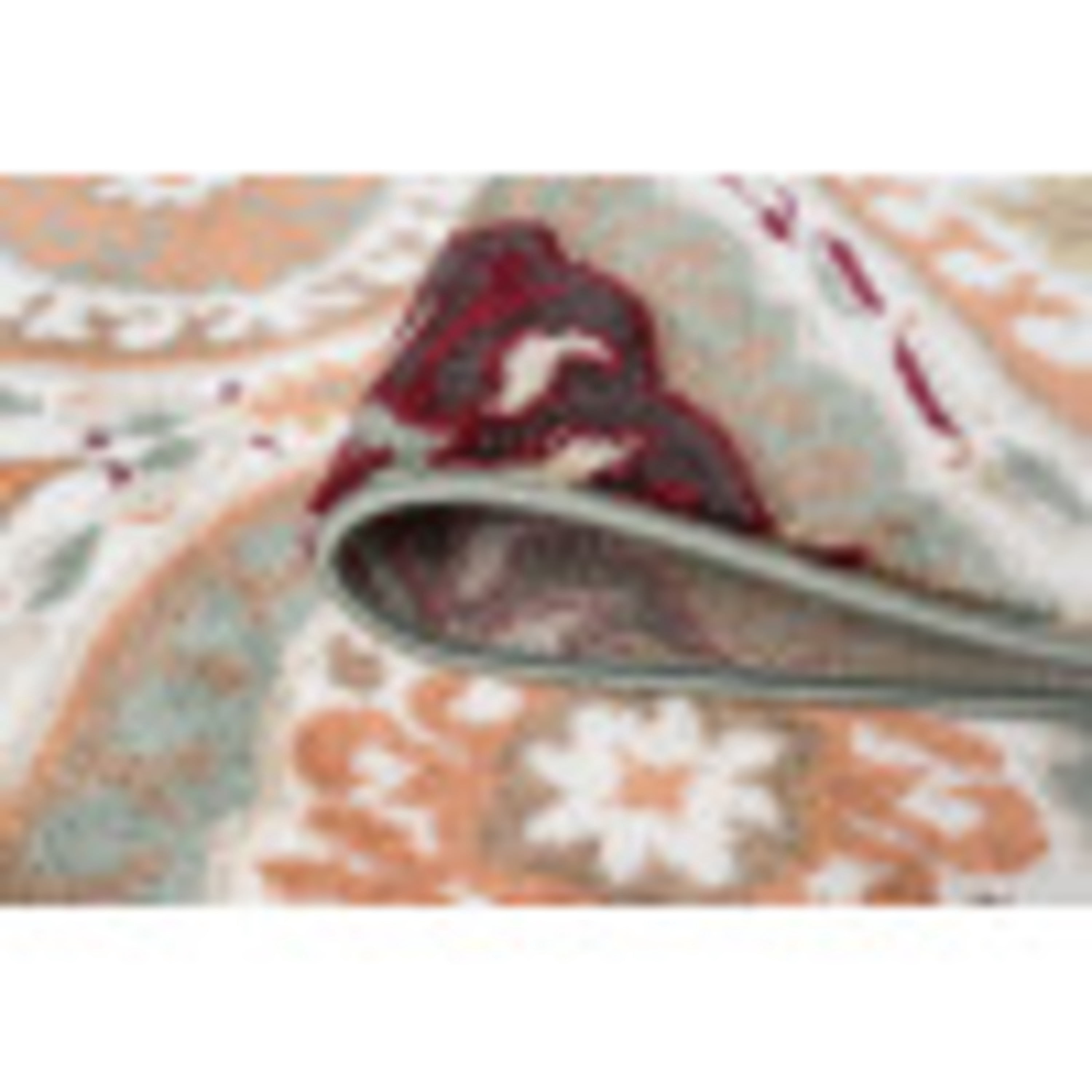 Transitional 8x10 Area Rug (7'10'' x 10'3'') Geometric Multi-Color Living Room Easy to Clean