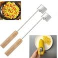 thumbnail image 6 of Corn Peeler Stainless Steel Corn on the Cob Remover | Fast Safe Stripping Tool | Durable Easy-Clean Kitchen Utensil for Home Restaurants Outdoor Dining | 28x4x3cm | 1 Pack, 6 of 8