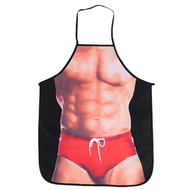 Tablier de cuisine 3D amusant et imperméable pour homme et femme