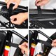 thumbnail image 3 of Bolsa De Bicicleta Tmvgtek Bolsos Para Bicicleta Wild Man, Funda Triangular Rígida Para Teléfono Con Cuadro De Bicicleta Y Tubo Superior Delantero Likrtyny Accesorios para bicicletas, 3 of 5