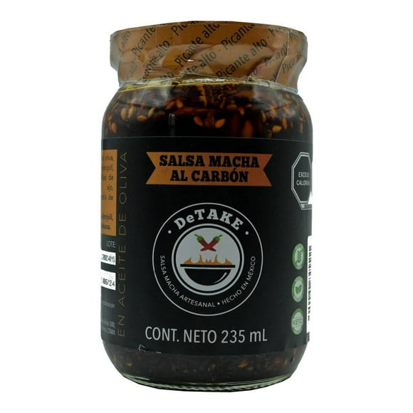 Salsa macha DeTAKE nivel alto de picante 235 ml
