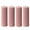 Pink Taupe, variant on Sense Island Pillar Candles 2x6'' Sandalwood Scented with Soy Wax, Handmade (4 Pack)