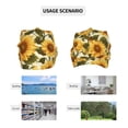 thumbnail image 7 of Rocae Romantic Elegant Sunflower for Beanies Hats for Men Women Warm Chunky Knit Hats Winter, 7 of 7