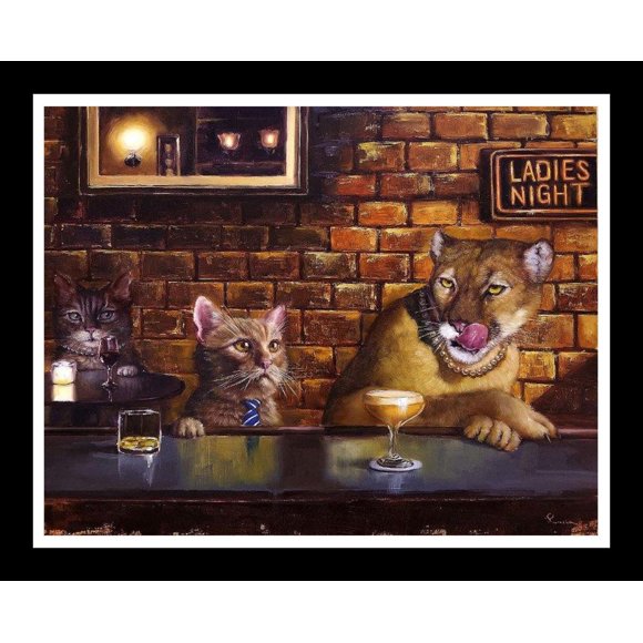 On The Prowl, By Lucia Heffernan-Framed Art