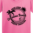 thumbnail image 4 of Inktastic Next Stop Carolina Beach, North Carolina Youth T-Shirt, 4 of 5