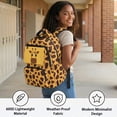 thumbnail image 4 of FKELYI Cartoon Giraffe Print Schoolbag for Kids Backpack with Multi-Pockets for Elementary Student 17 Inch School Bookbag for Boys Casual Daypack Spacious Rucksack Travel Bag, 4 of 7