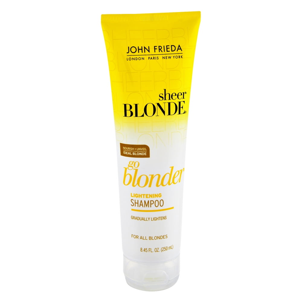 John Frieda Sheer Blonde Go Blonder Lightening Shampoo 8 45 Fl Oz John Frieda Sheer Blonde Go Blonder Lightening Shampoo 8 45 Fl Oz Com