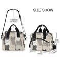 thumbnail image 2 of FORMRS Reusable Lunch Bag for Work School Leakproof Insulated Cooler with Adjustable Shoulder Strap, Beige Cute Cats, 2 of 6
