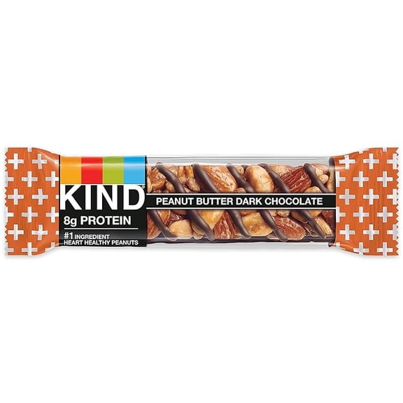 KIND Bar, Peanut Butter Dark Chocolate, 1.4 ounce ( Pack of 4 )