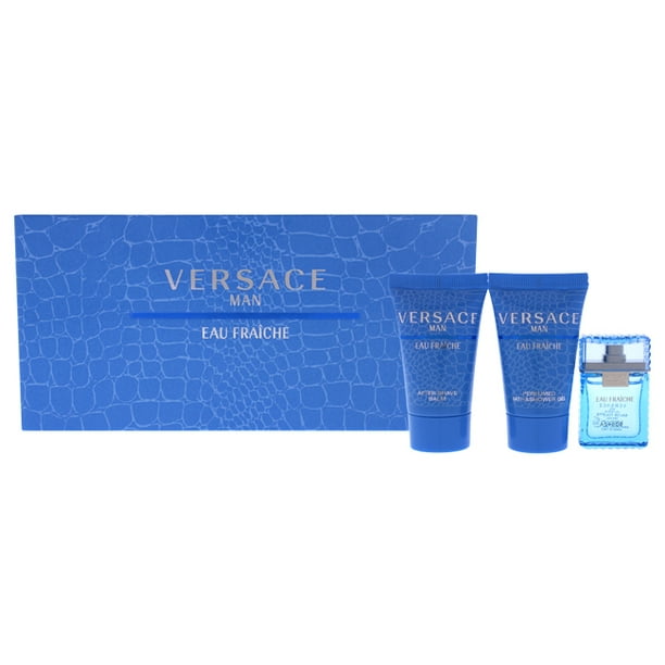 Versace Versace Man Eau Fraiche SetEdt .17 Oz Mini & Aftershave Balm