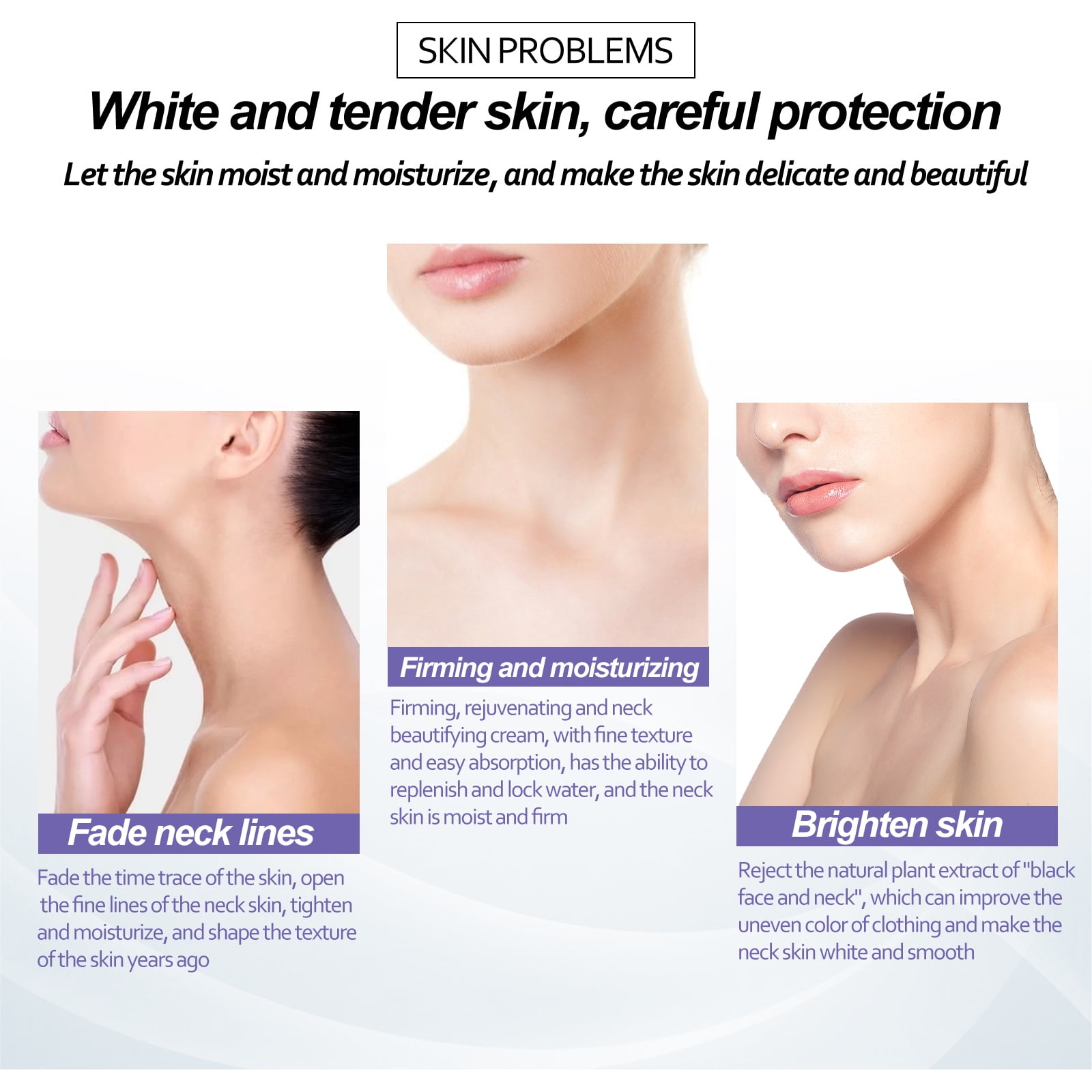 Alvantor Retinol Neck Cream for Firming and Fine Line Reduction, Anti-Aging Moisturizer 1.41oz