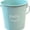 Blue, variant on Colorful Small Metal Bucket - Decorative Storage Bin for Desk, Home & Party, 7 Vibrant Colors Available(Seven colors,1pcs)
