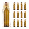 thumbnail image 1 of Uxcell 30pcs Bolsas de Vino de Organza, 15x5.5" Bolsas de Regalo de Malla con Lazo para Bodas y Cumpleaños, Dorado, 1 of 7