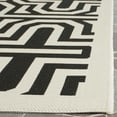 thumbnail image 6 of Safavieh Courtyard Holly Geometric Indoor/Outdoor Area Rug, Sand/Black, 9' x 12', 6 of 17