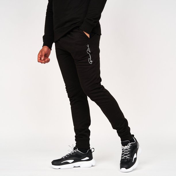 Born Rich - Pantalón de Chándal Kebano para Hombre (Negro)