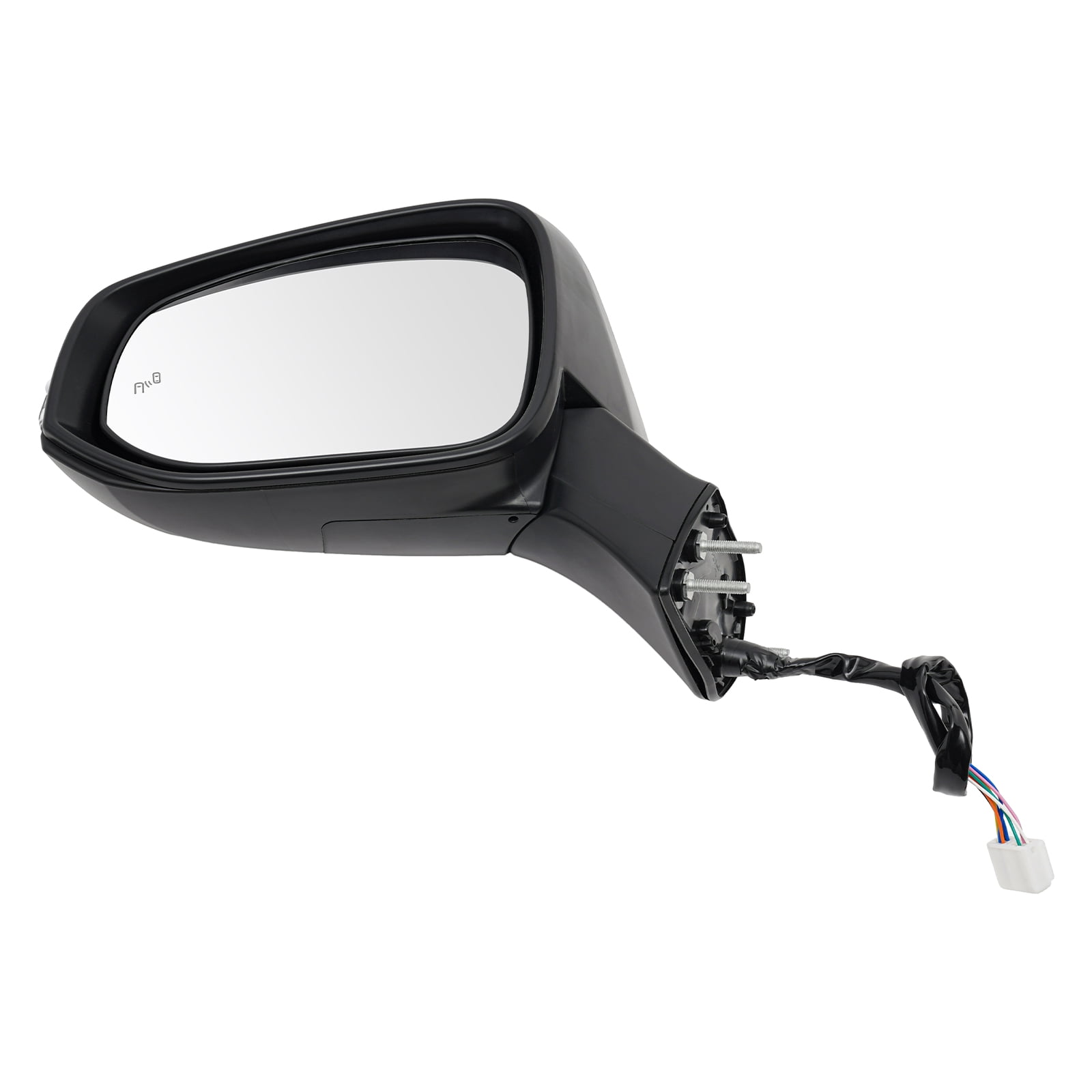 8 Pin Car Side Mirror for 2019-2024 Toyota RAV4 Power Heated Turn Lamp, Left Side Mirror, Driver Side Mirror