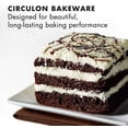 thumbnail image 2 of Circulon Chocolate Non-stick Bakeware Set, Chocolate Brown, 3-Pieces, 2 of 7