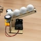 thumbnail image 1 of Máquina de lanzamiento de bolas de madera, juguete de Material DIY, juguetes de desarrollo eléctrico, material didáctico, actividades de aprendizaje Blanco Macarena Juguetes de ciencia de simulación, 1 of 8