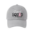 thumbnail image 4 of XIAOCHA Women's Printed Support Squad Baseball Cap Adjustable Charity Trucker Hat Gathering Dad Hat,Grey, 4 of 4