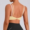thumbnail image 4 of Sujetáneos Deportivos Acolchados para Mujeres Color-Bloqueado de Alta Resistencia Amortiguador de Choques Elástico Respirable Entrenamiento Gimnasio Yoga Uso Diario, 4 of 5