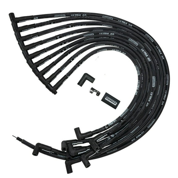 Moroso Ultra 40 Plug Wire Set BBC w/Jesel Front Drive
