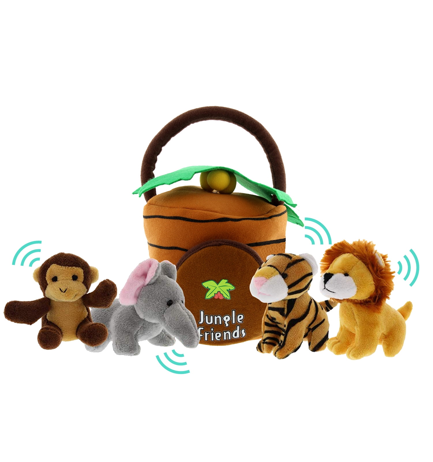 plush jungle animals