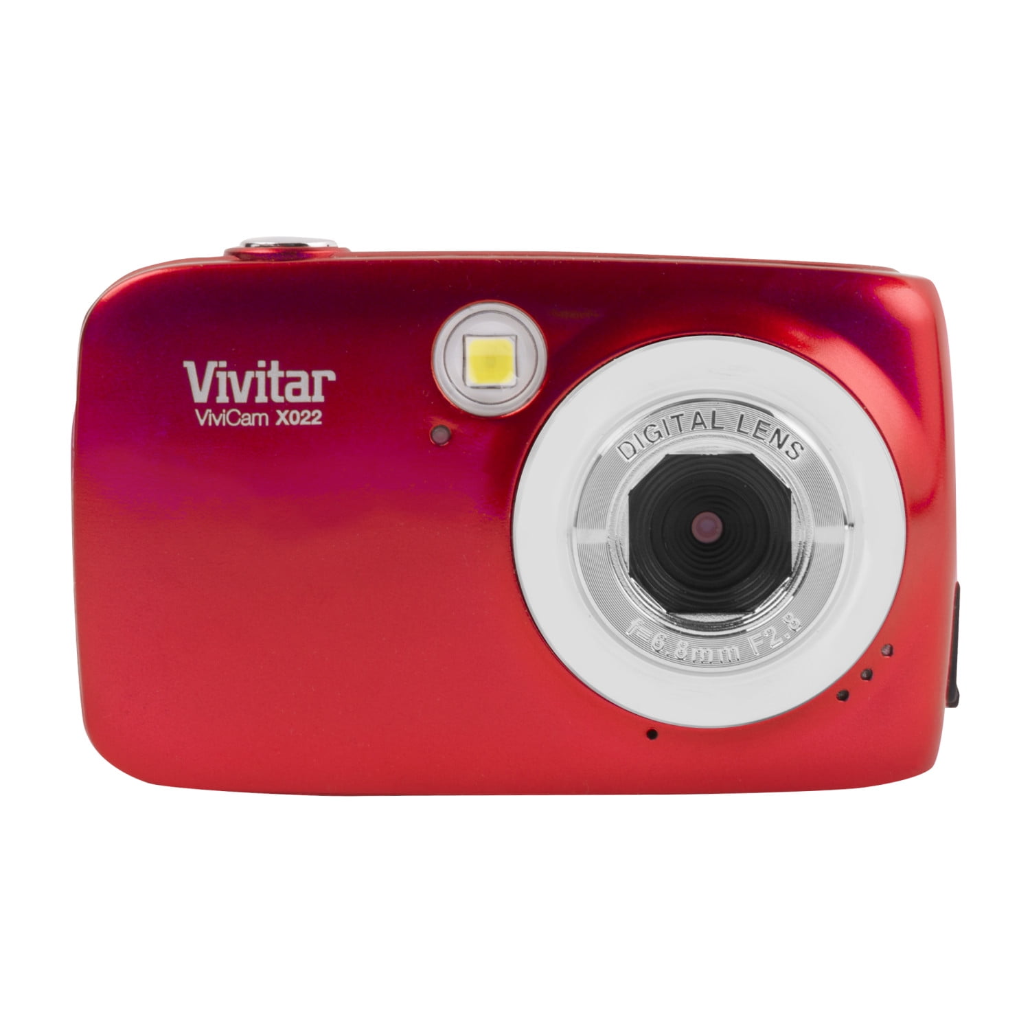 Vivitar 10.1MP Camera with 1.8" Preview Screen Red