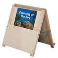 thumbnail image 2 of wood designs 88900 - big book tabletop easel, 2 of 3
