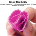 thumbnail image 2 of Silicone Baking Cups, Reusable Cupcake Mold Non-Stick Cake Lining For Oven Safe Healthy Baking, Dishwasher Safe And Multipurpose Versatile In A Rose Red Finish, 2 of 4