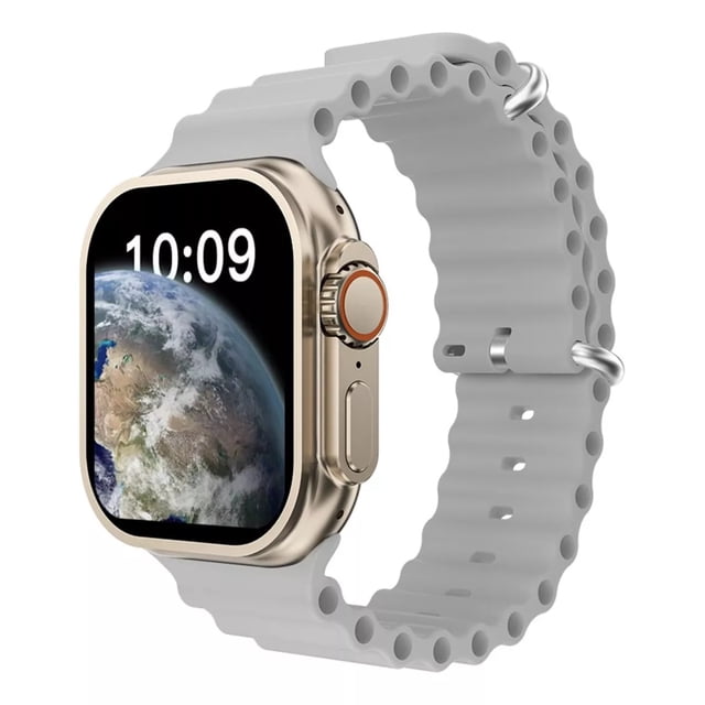Reloj Inteligente Fralugio S800 Ultra Max con NFC Full Touch HD Gris Sport