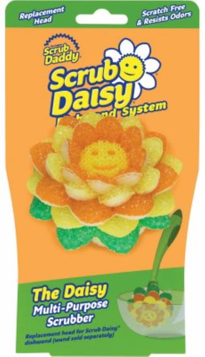 Scrub Daddy Scrub Daisy Replacement Head The Daisy MultiPurpose