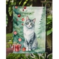 thumbnail image 3 of Carolines Treasures DAC7195GF 15.5 x 11.25 in. Australian Mist Cat by the Christmas Tree Garden Flag, 3 of 5