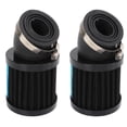 thumbnail image 3 of Filtro de aire para motocicleta curva de 45 grados de repuesto para GPZ1100 KZ1000 POLICE KZ1000A KZ1000E KZ1000D KZ900A KZ900B LTD Negro + Negro, 3 of 5