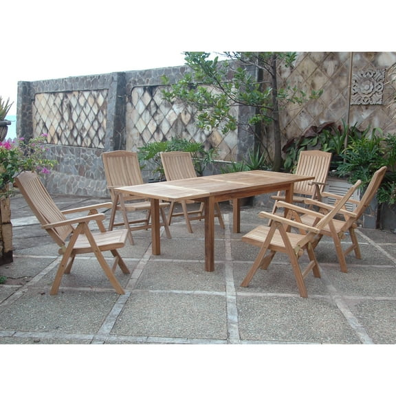 Anderson Teak Katana 7 Piece Patio Dining Set