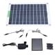 thumbnail image 2 of Bomba De Fuente De Agua Con Energía Solar, Bomba De Agua Solar Profesional De 100 W Con Cabezal De 16,4 Pies Para Piscina, 2 of 7