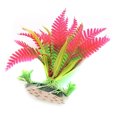 thumbnail image 4 of 1Pc Plastic Fish Tank Artificial Plant Aquarium Ceramic Base Fake Water Grass, 4 of 7