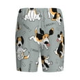 thumbnail image 5 of Naloa Funny Beagle Active Dog Men's Short Pajama Pants, Lounge Comfort Shorts with Elasticized Waistband and Side Pockets - Medium, 5 of 9