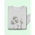 thumbnail image 3 of Protea On Linen Ii Sweatshirt Women -Vision Studio Designs, Female Medium, 3 of 4