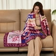 thumbnail image 4 of Wife Blanket Gifts for Wife on Mothers Day - to My Wife 50" X 60" Soft Throw Blanket - Christmas Birthday Present for Wife from Husband Romantic Gifts, 4 of 5