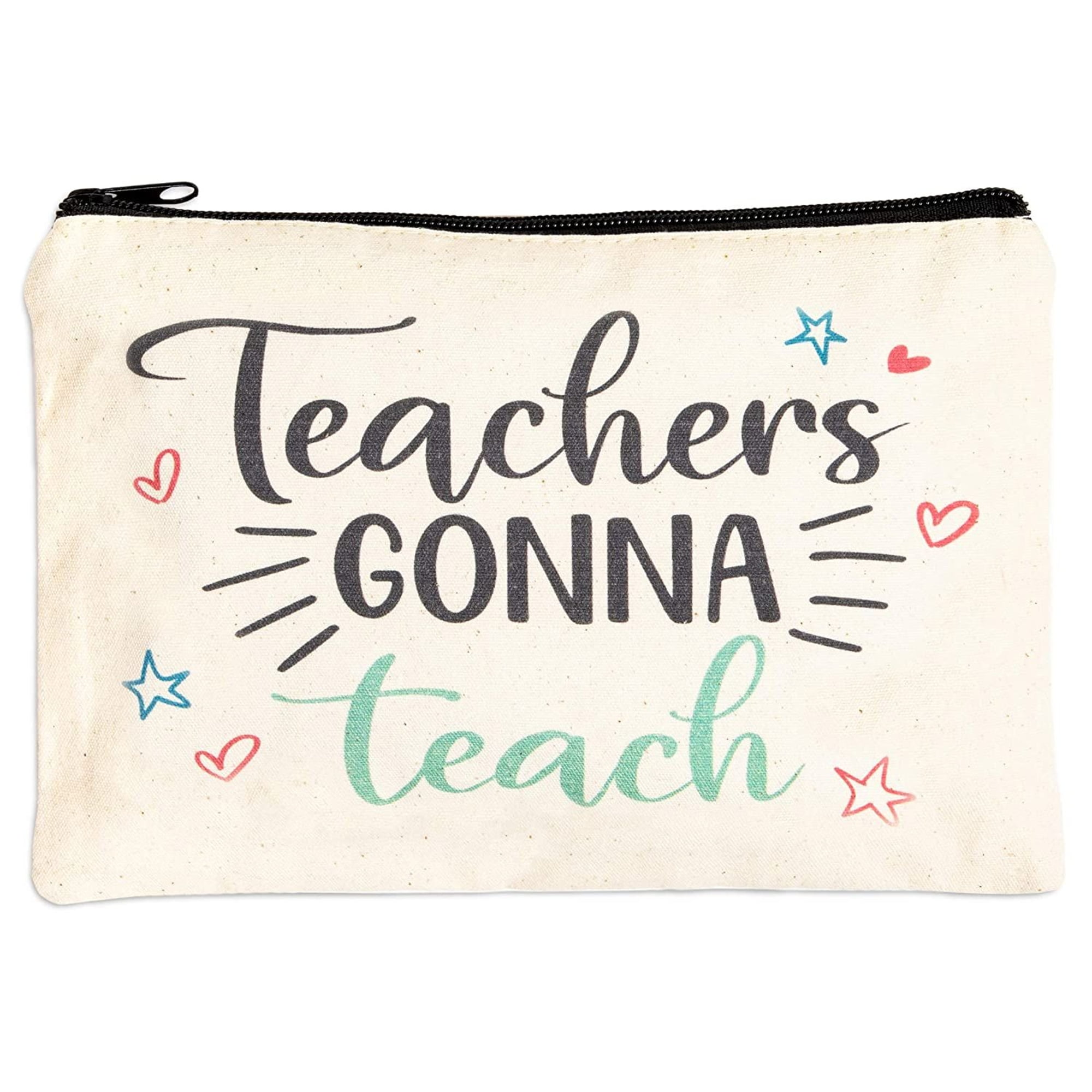 Cute Teacher Appreciation Zipper Pouch Bag Best Teacher - Temu