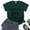 Green, variant on EGNMCR T Shirts for Women Women's Casual Teacher's Day Short Sleeve Letter Printed T Shirts Blouse Tops