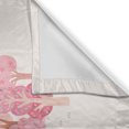 thumbnail image 3 of Ambesonne Cherry Blossom Kitchen Curtains, Pinkish Trees Forest, 55"x39", Pastel Pink Laurel Green, 3 of 3