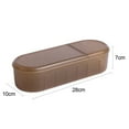 thumbnail image 4 of Home Cable Cord Wire Organizer Space Saving Cable Organizer for Mouse Cords Earphone Cables  Brown, 4 of 7